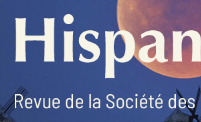 Publicación en la revista francesa HispanismeS